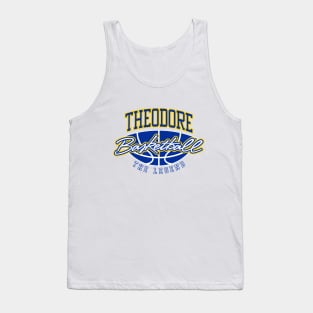 Theodore Basketball The Legend Custom Player Your Name Tank Top